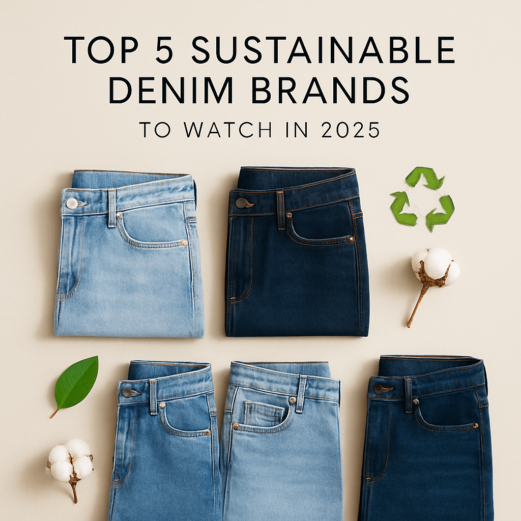 Top 5 Sustainable Denim Brands to Watch in 2025
