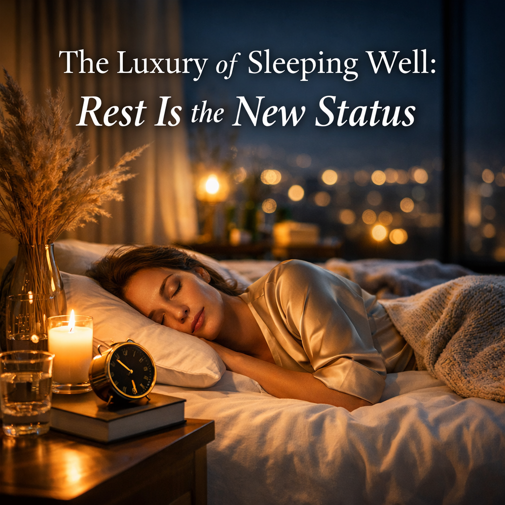 The Luxury of Sleeping Well: Rest Is the New Status