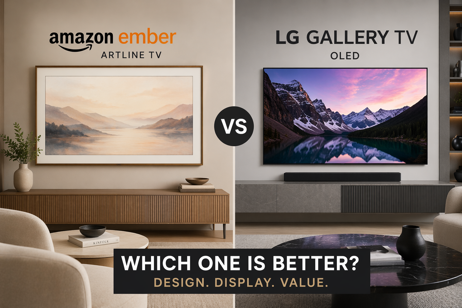 Amazon Ember vs LG Gallery TV: Which One Is Better?
