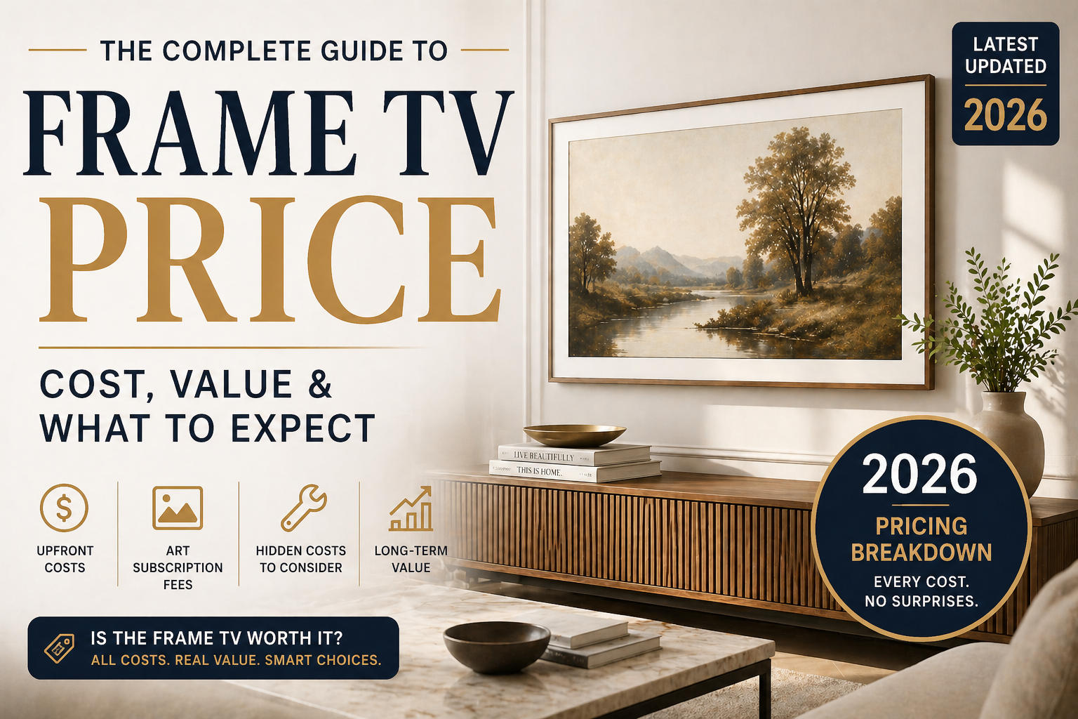 Frame TV Price: Complete 2026 Cost Breakdown & How to Get the Best Deal