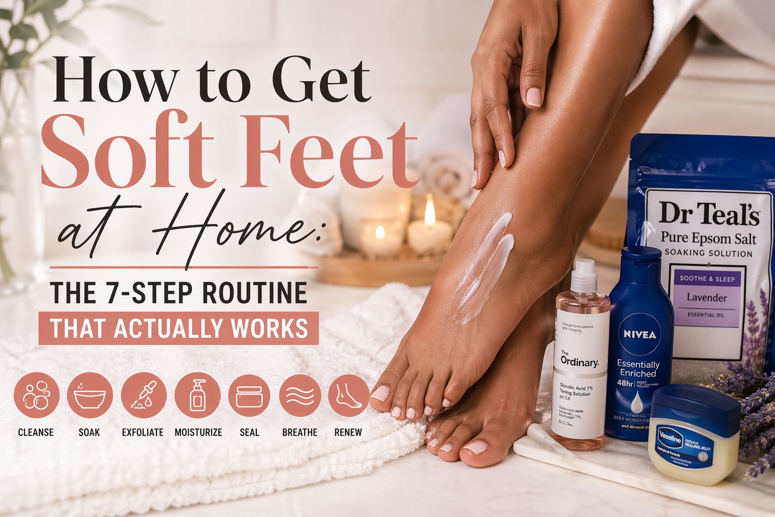 How to Get Soft Feet at Home: The 7-Step Routine That Actually Works