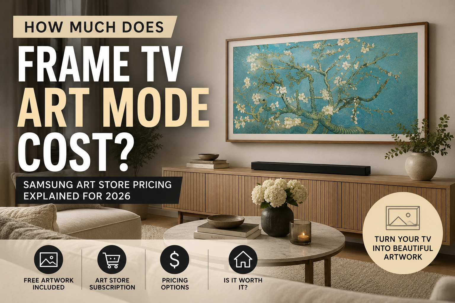 Frame TV Art Mode Pricing Guide: Hidden Costs & Free Options